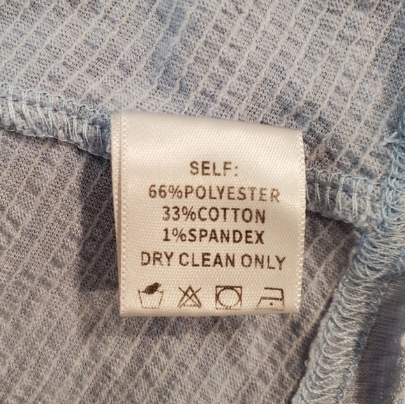 Aemi+Co Boho Dress Womens Small Blue Sleeveless Flowy Mini Dress with Pockets - Picture 9 of 10